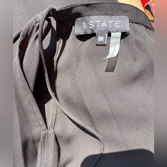 Women shirt by I. State in black size medium. New with tags - Picture 4 of 5